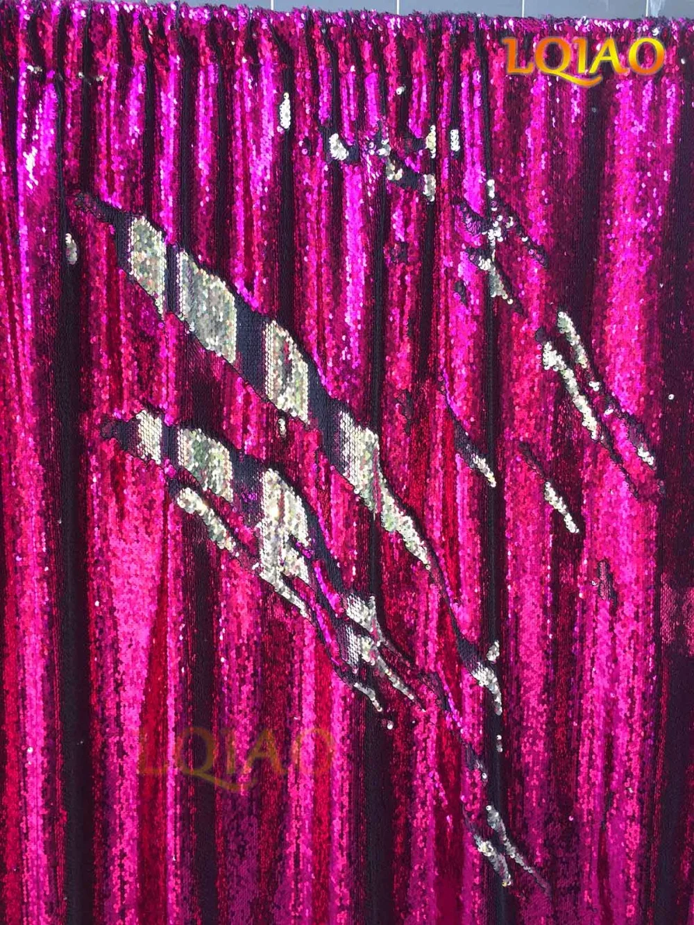Reversible Fuchsia and Silver Sequin Backdrop Curtain-4ftx6ft, Mermaid Fish Scale Sequin Photography for Wedding Decoration
Reversible Fuchsia and Silver Sequin Backdrop Curtain-4ftx6ft, Mermaid Fish Scale Sequin Photography for Wedding Decoration