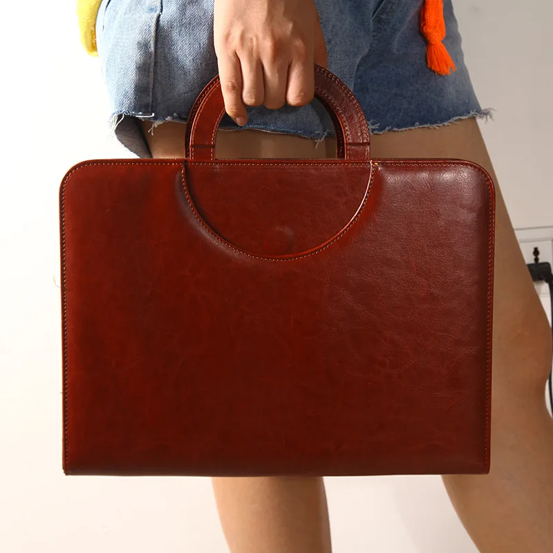 Multi-function Office Leather Folder Notebook PU Binder File Folder Briefcase Business Document Certificate Package Portable Bag
Multi-function Office Leather Folder Notebook PU Binder File Folder Briefcase Business Document Certificate Package Portable Bag