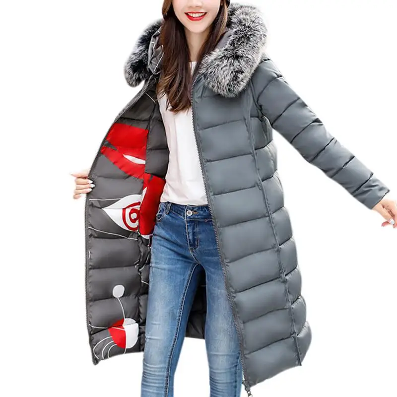 MISSKY 2020 Women Down Cotton Coat Plush Collar Winter Warm Fashionable Hooded Reversible Coat
MISSKY 2020 Women Down Cotton Coat Plush Collar Winter Warm Fashionable Hooded Reversible Coat