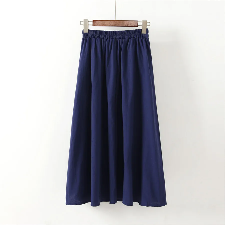 Summer Fall Casual Lady Women Green Navy Embroidery High Waisted Linen Skirt , 2018 Autumn Female Woman Embroidered Skirts
Summer Fall Casual Lady Women Green Navy Embroidery High Waisted Linen Skirt , 2018 Autumn Female Woman Embroidered Skirts