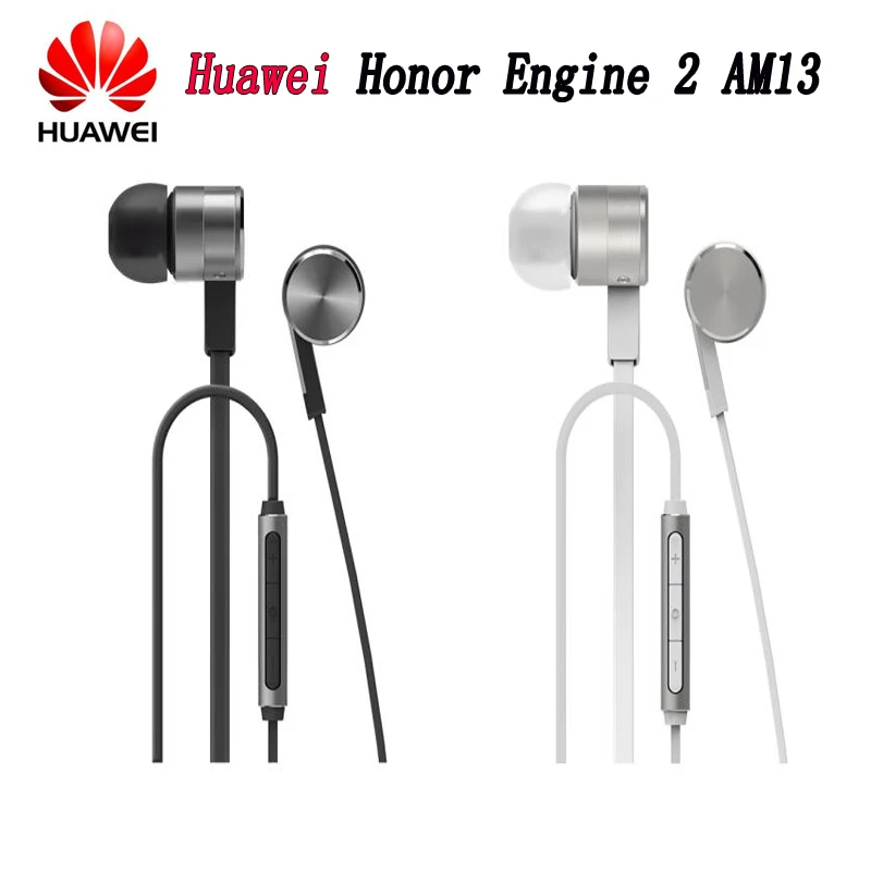 Оригинальные наушники Huawei AM13 engine2 стерео поршневые вкладыши микрофон для Honor Plus 3X
