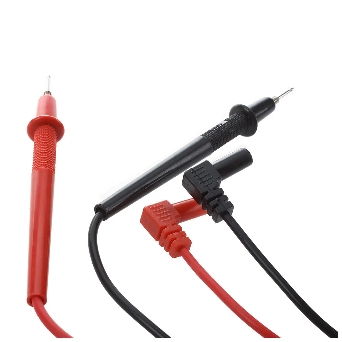 

New 1000V Banana Plugs Detachable Tip Multimeter Probe Test Lead Black Red Pair