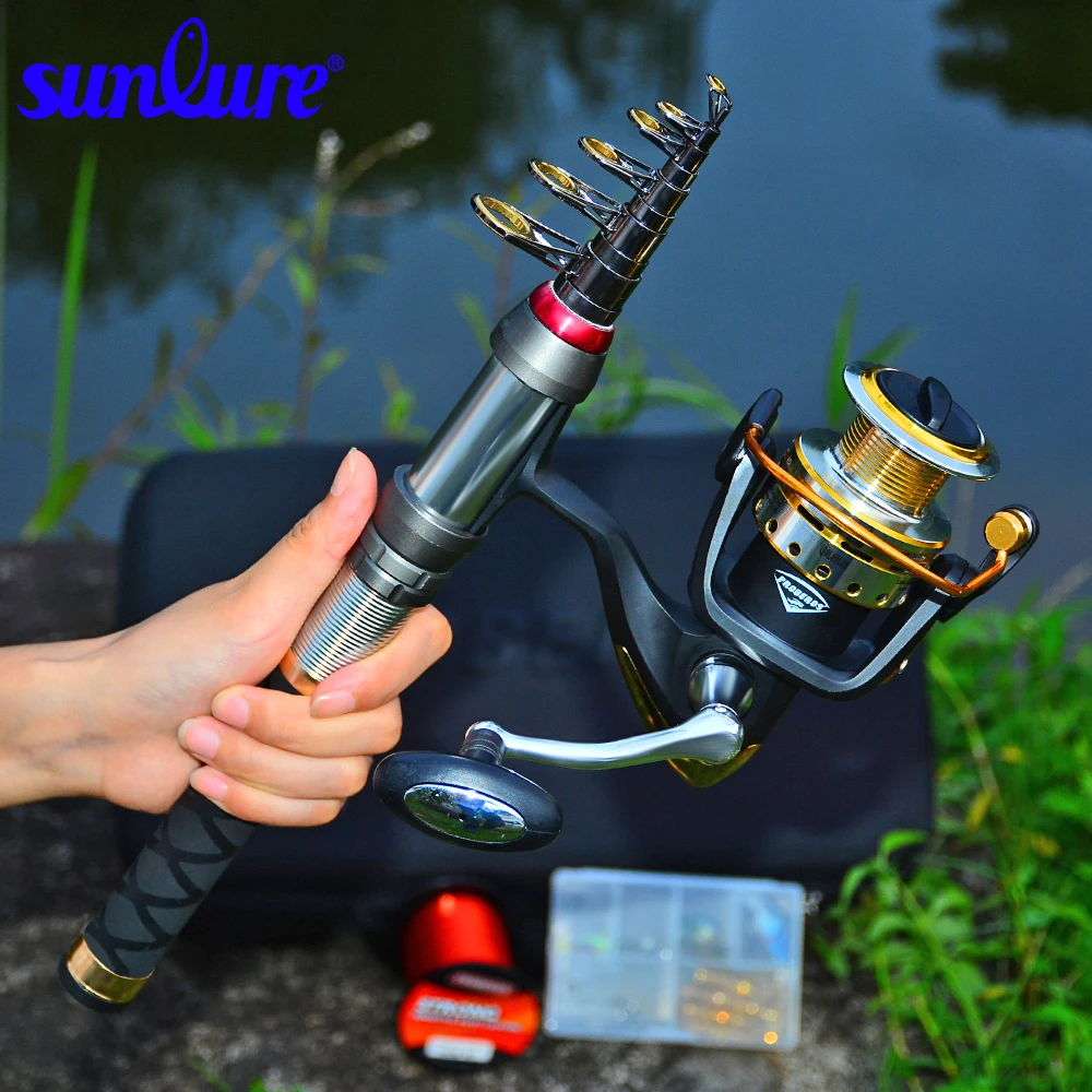 Sunlure 9/10/11 Section 1.8M-2.7M High Carbon Telescopic Fishing Rod Metal Handle Sea Fishing Rod Fishing Tackle With Bag Set
Sunlure 9/10/11 Section 1.8M-2.7M High Carbon Telescopic Fishing Rod Metal Handle Sea Fishing Rod Fishing Tackle With Bag Set