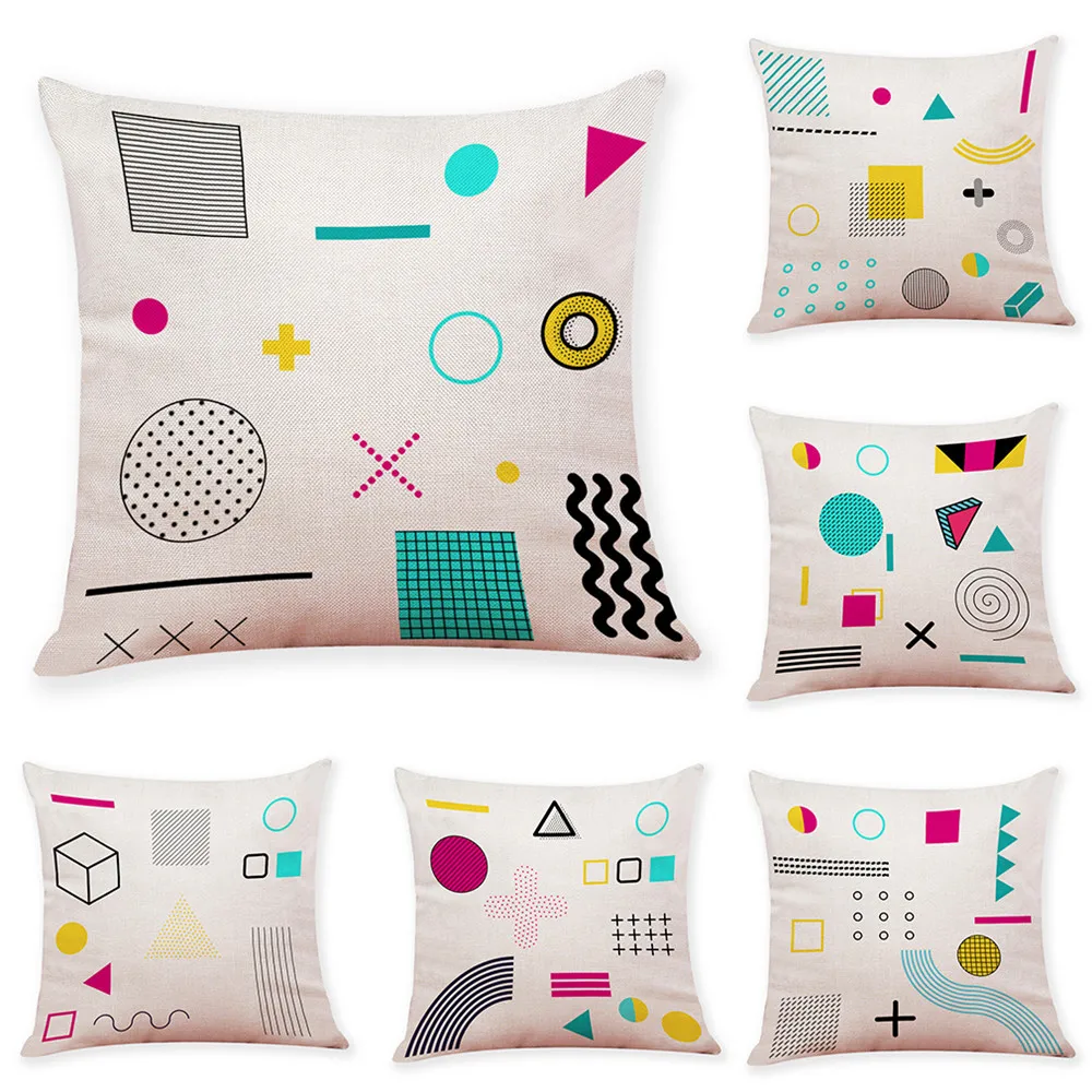 Mathematical Pattern Decorative Pillow Cover Linen Home Decoration Christmas Throw Pillow Cover Cotton Linen Sofa Cushion Cover
Mathematical Pattern Decorative Pillow Cover Linen Home Decoration Christmas Throw Pillow Cover Cotton Linen Sofa Cushion Cover