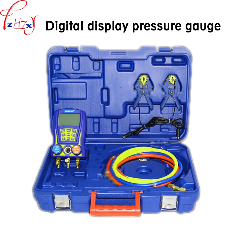 Digital Display The Cold Media Pressure Gauge WK-6889 Electronic Refrigeration Pressure Vacuum Gauge 1PC
Digital Display The Cold Media Pressure Gauge WK-6889 Electronic Refrigeration Pressure Vacuum Gauge 1PC
