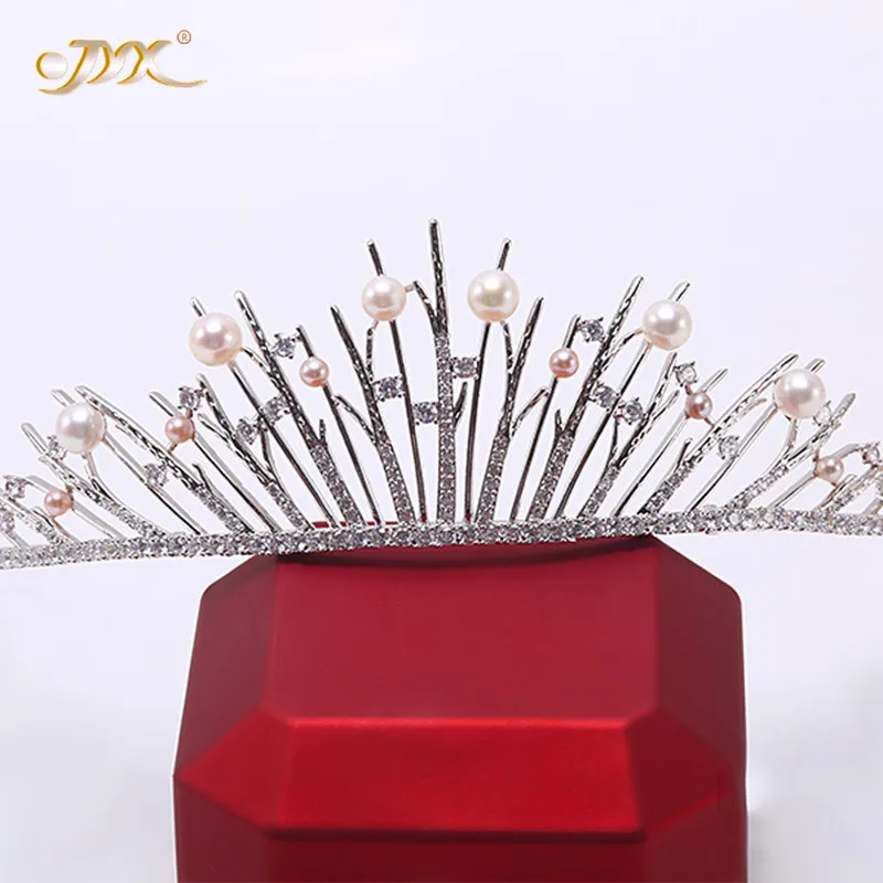 JYX 2019 White Flatly Round Freshwater Pearl Crown Tiara Bridal Hair Tiara Birthday Party Crown Bride crown with pearls shining
JYX 2019 White Flatly Round Freshwater Pearl Crown Tiara Bridal Hair Tiara Birthday Party Crown Bride crown with pearls shining