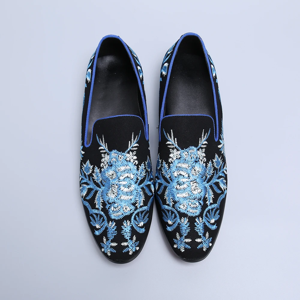 Luxury Blue Embroidery Men Loafers Cow Suede Mens Casual Party Platform Shoes Slip on Creeping Runway Man Shoes Leather Genuine
Luxury Blue Embroidery Men Loafers Cow Suede Mens Casual Party Platform Shoes Slip on Creeping Runway Man Shoes Leather Genuine