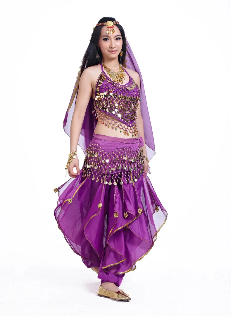 New women Belly dance lady Indian Performance set costume 5pcs set With Coinsdancing accessories bollywood Adult Dancewear
New women Belly dance lady Indian Performance set costume 5pcs set With Coinsdancing accessories bollywood Adult Dancewear
