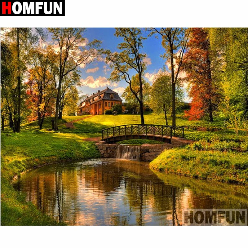 HOMFUN Full Square/Round Drill 5D DIY Diamond Painting "Tree house" Embroidery Cross Stitch 5D Home Decor Gift A16394
HOMFUN Full Square/Round Drill 5D DIY Diamond Painting "Tree house" Embroidery Cross Stitch 5D Home Decor Gift A16394