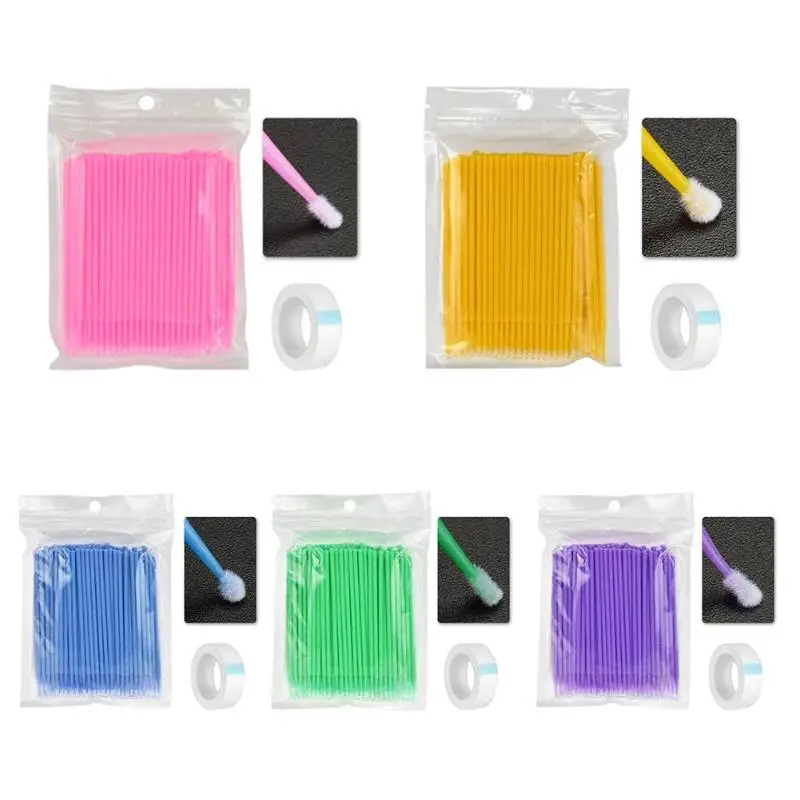 100pcs Disposable Eyelash Brushes Eyelash Extension Individual Applicators Mascara Brush Makeup Cosmetic Tools Set
100pcs Disposable Eyelash Brushes Eyelash Extension Individual Applicators Mascara Brush Makeup Cosmetic Tools Set