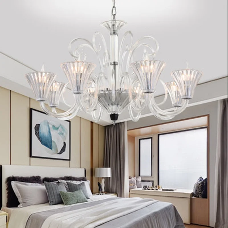 Post-Modern glass LED Chandelier minimalist European style hanging lamps living room dinning room bedroom LED Chandelier lights
Post-Modern glass LED Chandelier minimalist European style hanging lamps living room dinning room bedroom LED Chandelier lights