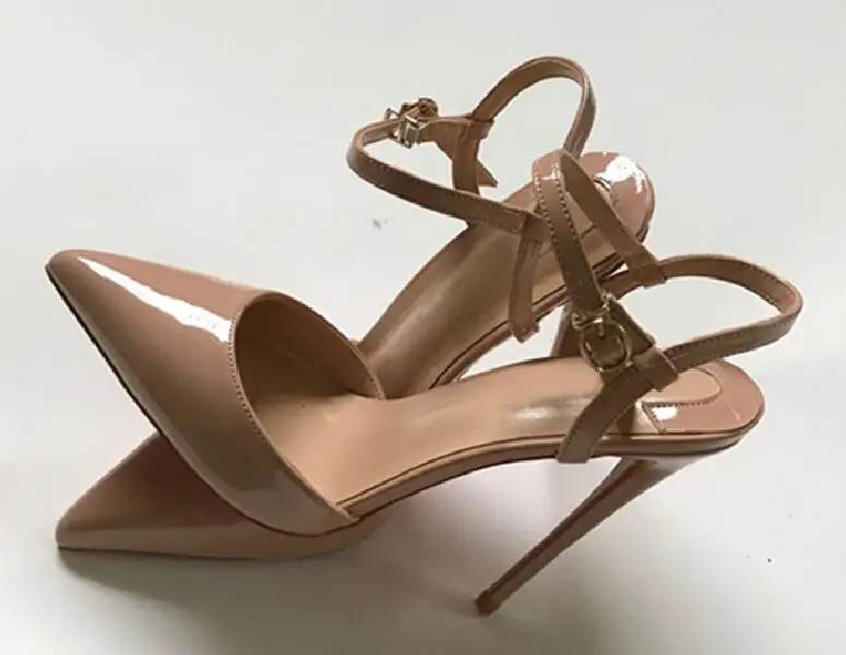 Mikishyda New Nude Color Ankle-strap High Heels Small Size Shoes Ladies Sexy Stiletto Black Pointy Sandals Women
Mikishyda New Nude Color Ankle-strap High Heels Small Size Shoes Ladies Sexy Stiletto Black Pointy Sandals Women