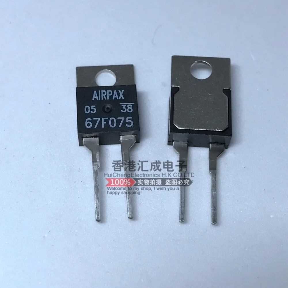 67F075 normally open temperature control switch F normally open temperature switch to 75 degrees conduction New Original
67F075 normally open temperature control switch F normally open temperature switch to 75 degrees conduction New Original
