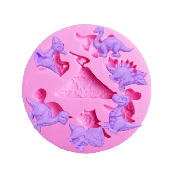 Cake Tools cute dinosaur silicone mold family Decorating Cupcake decorating Gumpaste fondant tool mould
Cake Tools cute dinosaur silicone mold family Decorating Cupcake decorating Gumpaste fondant tool mould
