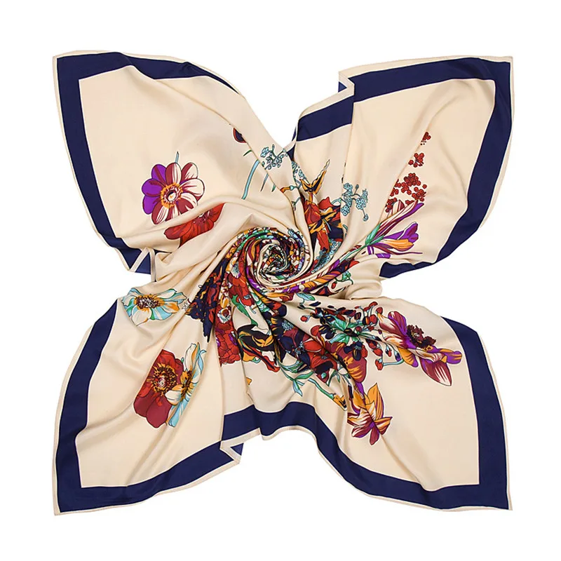 100cm*100cm Women 2019 New Fashion Twill Silk Oil Painting Rose Flower Print Square Scarf High Quality Lady Foulard Muslim Banda
100cm*100cm Women 2019 New Fashion Twill Silk Oil Painting Rose Flower Print Square Scarf High Quality Lady Foulard Muslim Banda
