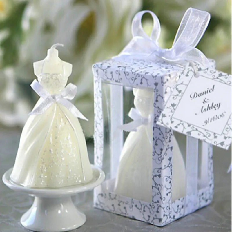 White Elegant Boxed Bridal Bride Gown Dress Design Candle Wedding Party Decor Valentine's Day Surprise Decoration
White Elegant Boxed Bridal Bride Gown Dress Design Candle Wedding Party Decor Valentine's Day Surprise Decoration