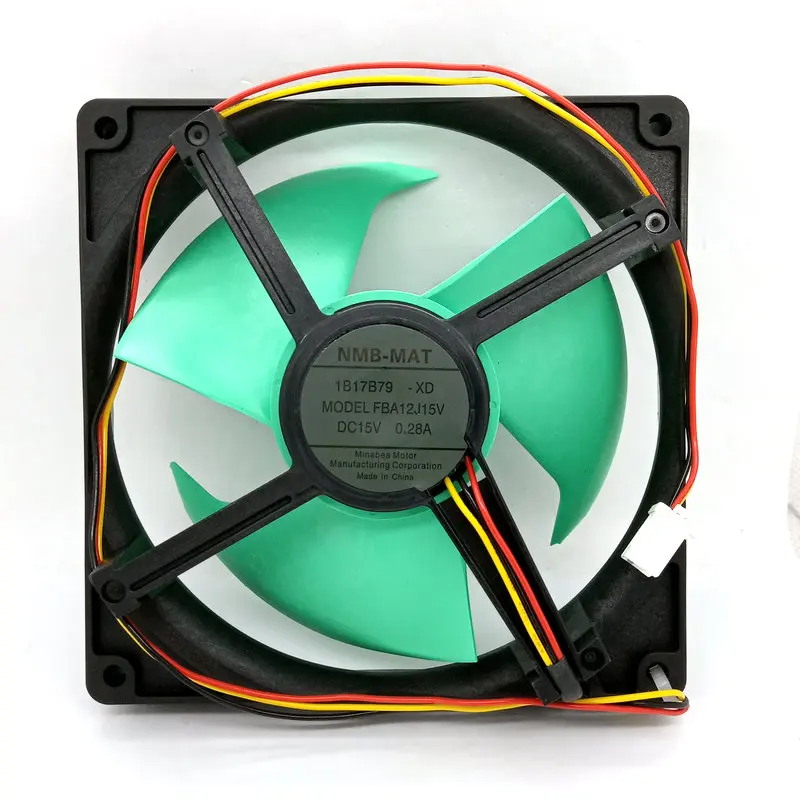 Новый оригинальный NMB DC15V 0.28A FBA12J15V для охлаждения холодильника|nmb cooling fans|nmb