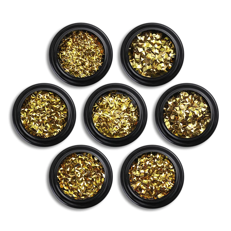 Nail Art Shiny Glitter 21 Styles Gold Silver AB Color Star Moon Manicure Nail Stickers Paillette Sequins Decorations Accessories
Nail Art Shiny Glitter 21 Styles Gold Silver AB Color Star Moon Manicure Nail Stickers Paillette Sequins Decorations Accessories