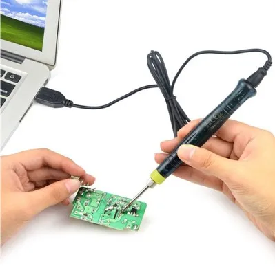 New Hot 5V8W Mini Portable USB Electric Powered Soldering Iron Pen Tip Touch Switc 5V DC / 8W
New Hot 5V8W Mini Portable USB Electric Powered Soldering Iron Pen Tip Touch Switc 5V DC / 8W