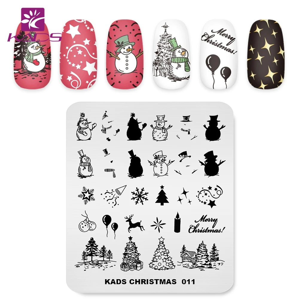 KADS Christmas 011 pattern nail art stamping Plates nail templates Image Template Tools For printing DIY Manicure Stencils
KADS Christmas 011 pattern nail art stamping Plates nail templates Image Template Tools For printing DIY Manicure Stencils
