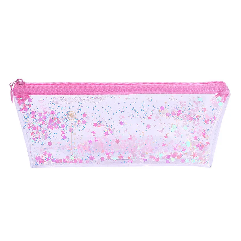 New Quicksand Pencil Cases Large capacity stationery box girl heart Waterproof Pen bag Transparent Office School Supplies Girls
New Quicksand Pencil Cases Large capacity stationery box girl heart Waterproof Pen bag Transparent Office School Supplies Girls