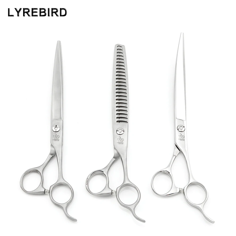 Ножницы для ухода за домашними питомцами LYREBIRD, высококачественные матовые Серебристые ножницы для стрижки и филировки, 8 дюймов, 8 дюймов
Ножницы для ухода за домашними питомцами LYREBIRD, высококачественные матовые Серебристые ножницы для стрижки и филировки, 8 дюймов, 8 дюймов