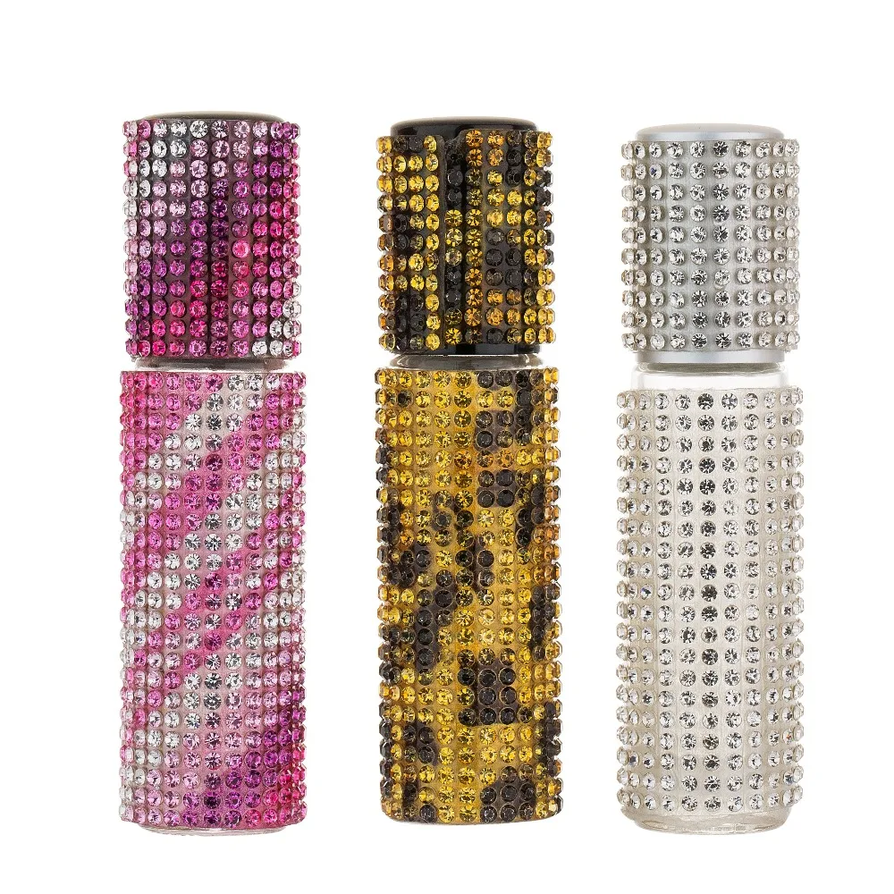 MUB - 5ml/10ml Refillable Portable Mini Perfume Bottle Spray Atomizer Empty Perfume Bottle With Diamond Empty Cosmetic Container
MUB - 5ml/10ml Refillable Portable Mini Perfume Bottle Spray Atomizer Empty Perfume Bottle With Diamond Empty Cosmetic Container