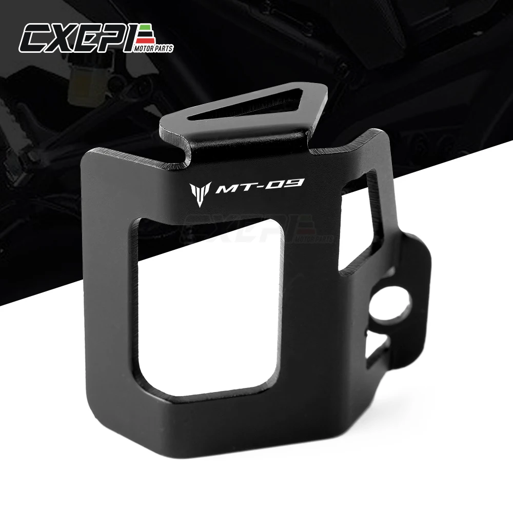 For YAMAHA MT-09 FZ-09 2014-2020 Tracer 900 XSR900 Tracer FJ-09 Motorcycle CNC Rear Brake Fluid Reservoir Guard Cover
For YAMAHA MT-09 FZ-09 2014-2020 Tracer 900 XSR900 Tracer FJ-09 Motorcycle CNC Rear Brake Fluid Reservoir Guard Cover