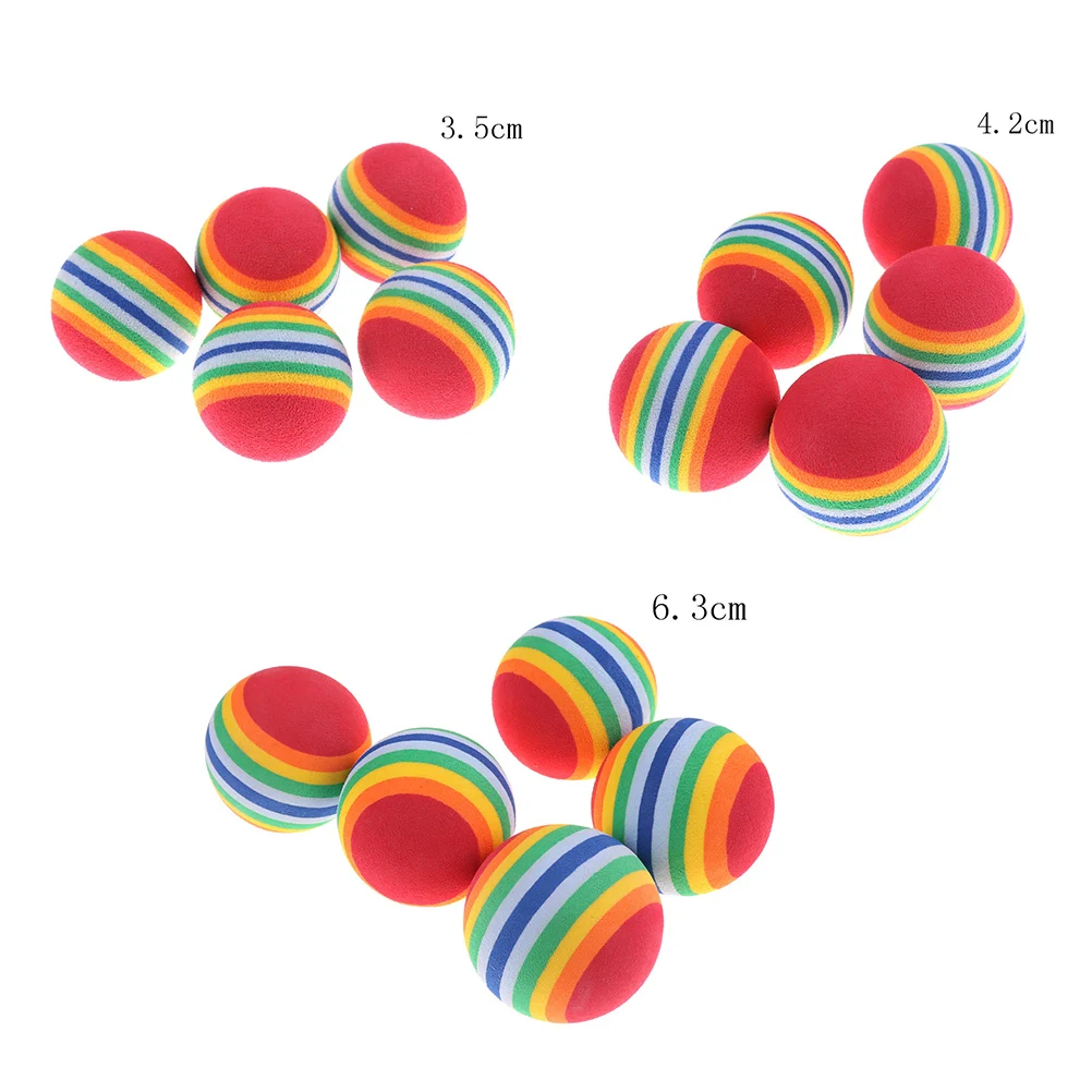 5PCS Kid Rainbow Color Funny Soft EVA Foam Material Toy Ball 3 Size Children's Sponge Balls Outdoor Play
5PCS Kid Rainbow Color Funny Soft EVA Foam Material Toy Ball 3 Size Children's Sponge Balls Outdoor Play