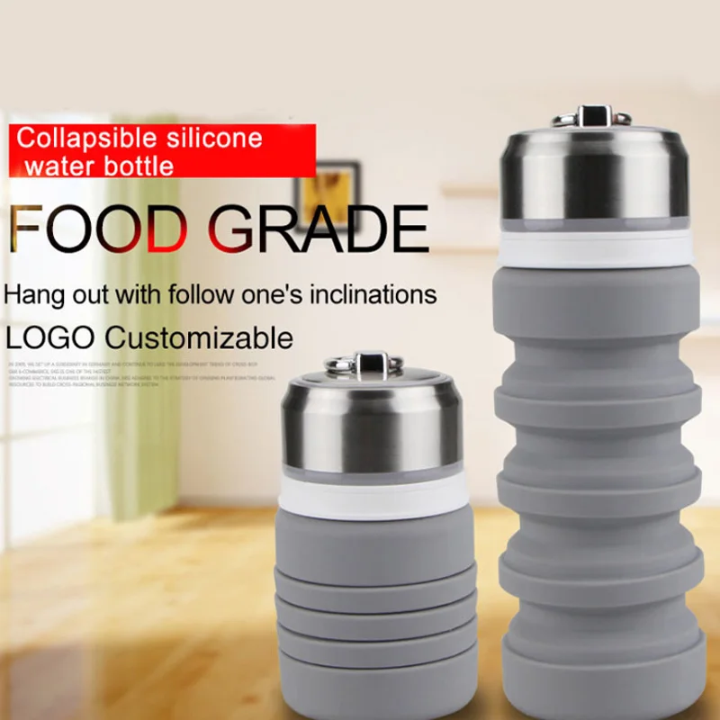 Folding kettle folding silicone cup sports water cup telescopic water cup outdoor sports kettle creative gifts
Folding kettle folding silicone cup sports water cup telescopic water cup outdoor sports kettle creative gifts