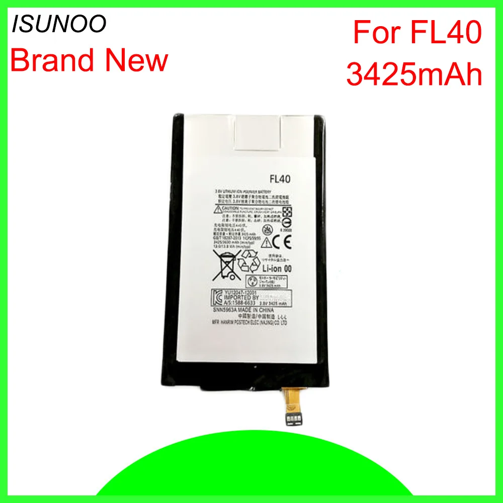 ISUNOO 10 шт./лот 3425 мАч FL40 Аккумулятор для Motorola Moto X 3A Dual XT1543 XT1544 аккумулятор для смартфона
ISUNOO 10 шт./лот 3425 мАч FL40 Аккумулятор для Motorola Moto X 3A Dual XT1543 XT1544 аккумулятор для смартфона