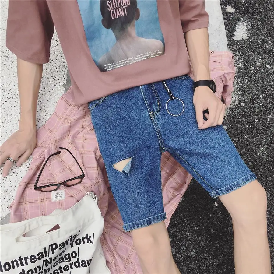 2018 shorts jeans men summer new cotton denim casual shorts men's hole fashion short
2018 shorts jeans men summer new cotton denim casual shorts men's hole fashion short