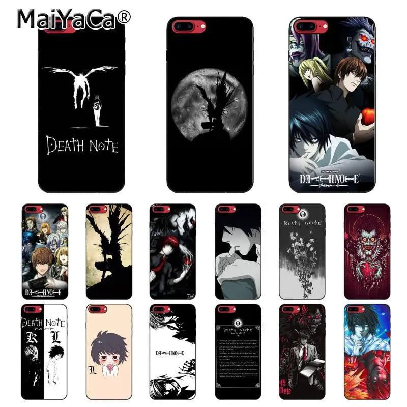 Death Note Ryuk Кира чехол Чехол для мобильного телефона iphone 11 12 Pro 11Pro Max X XS MAX 6 6s 7 7plus 8 8Plus