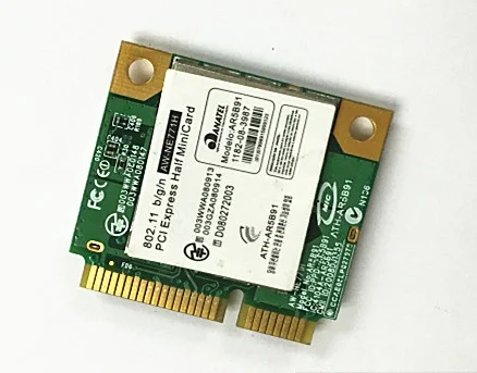 

New For Atheros AR5009 AR9281 AR5B91 Half Mini PCI-e WLAN Card 802.11b/g/n 300Mbps
