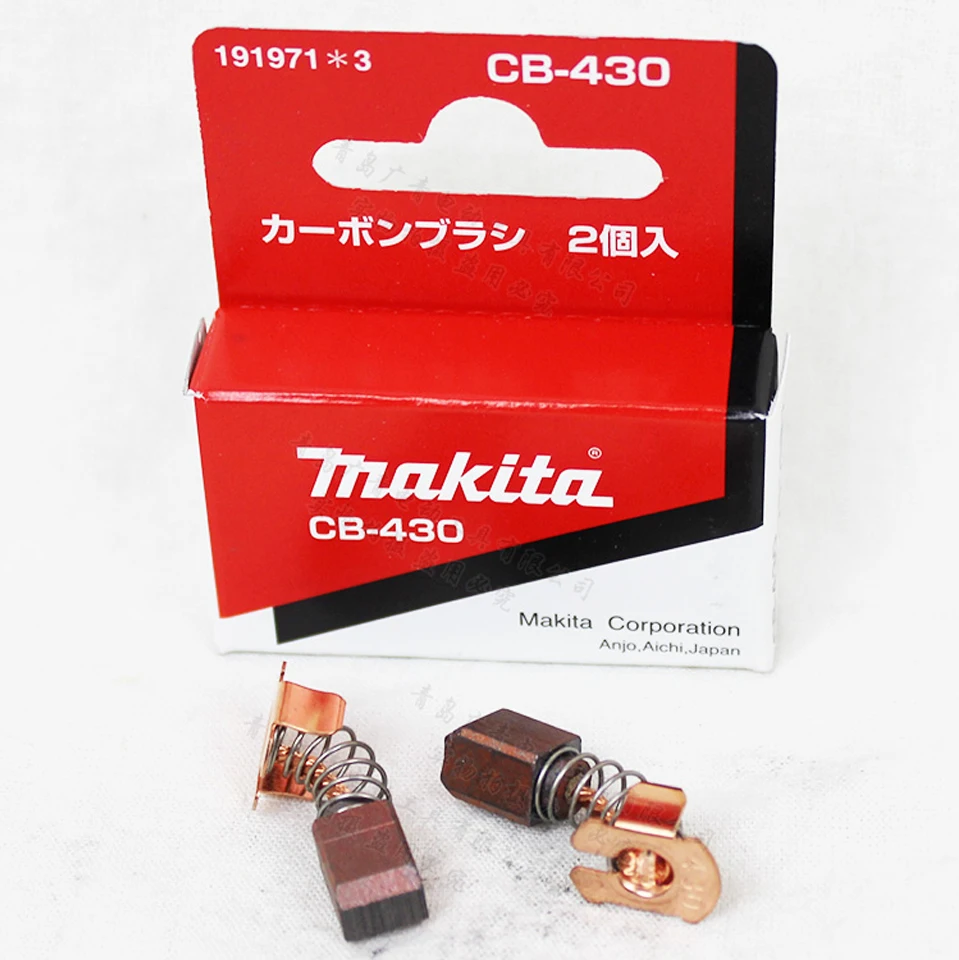 Японская щетка Makita CB-430, электрическая щетка для перезаряжаемой дрели 6216D / BGA450 / 452 / BPB180
Японская щетка Makita CB-430, электрическая щетка для перезаряжаемой дрели 6216D / BGA450 / 452 / BPB180