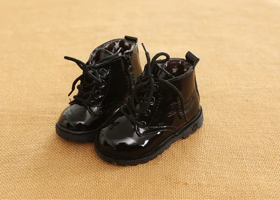 NEW Children Martin boots PU Leather Girls Boots Lace-Up non-slip Kids shoes Kids Snow Boots Free shipping
NEW Children Martin boots PU Leather Girls Boots Lace-Up non-slip Kids shoes Kids Snow Boots Free shipping