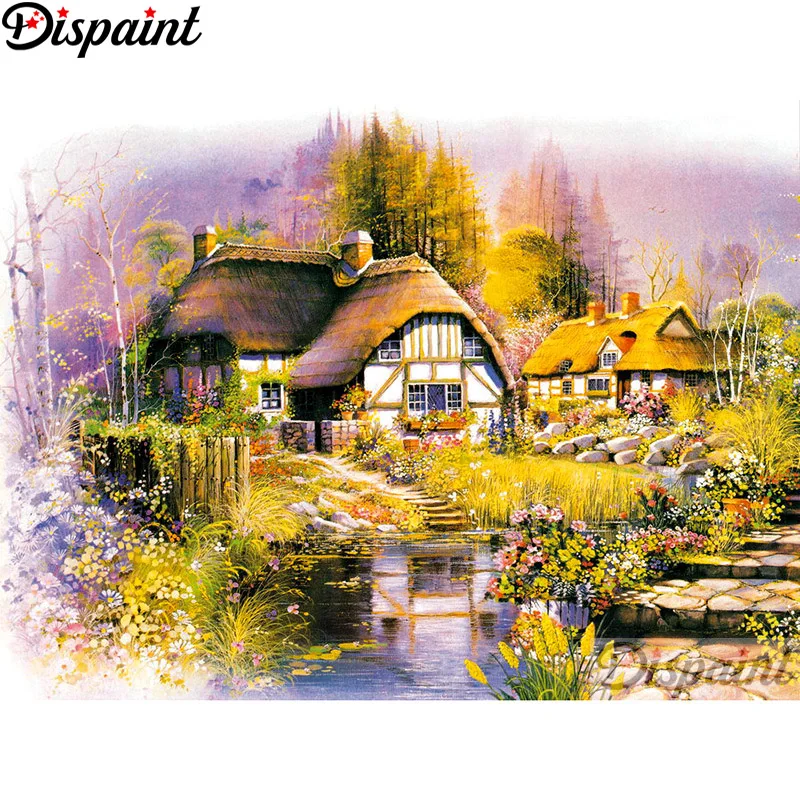 Dispaint Full Square/Round Drill 5D DIY Diamond Painting "House flower" Embroidery Cross Stitch 3D Home Decor A11179
Dispaint Full Square/Round Drill 5D DIY Diamond Painting "House flower" Embroidery Cross Stitch 3D Home Decor A11179
