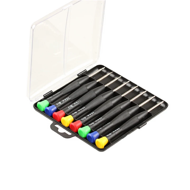 8Pc/Set color head screwdriver set Multifunction combination mobile phone laptop digital disassemble Apple repair tools
8Pc/Set color head screwdriver set Multifunction combination mobile phone laptop digital disassemble Apple repair tools