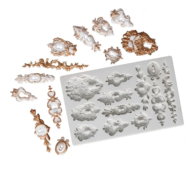 Fondant Mould New European Embossed Totem Surrounding Decoration Baking Tools Fondant Cake Chocolate Mould Silicone Mould PRZY
Fondant Mould New European Embossed Totem Surrounding Decoration Baking Tools Fondant Cake Chocolate Mould Silicone Mould PRZY