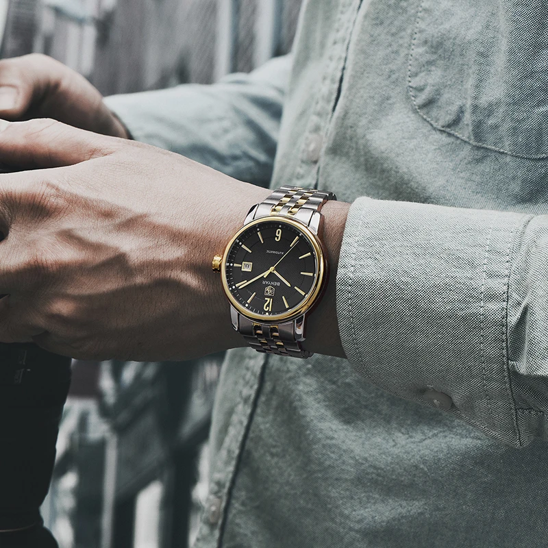 Men's Watches BENYAR New Top Brand Luxury Automatic Machinery Wrist Watch Mens Waterproof Fashion Watch Men Relogio Masculino
Men's Watches BENYAR New Top Brand Luxury Automatic Machinery Wrist Watch Mens Waterproof Fashion Watch Men Relogio Masculino