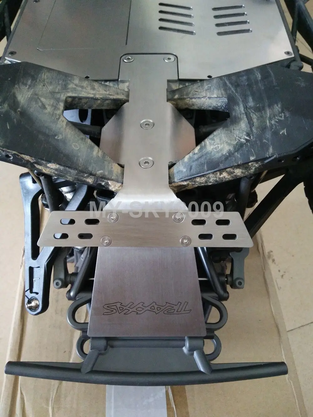 Stainless Steel Skid Plate Chassis For RC Off-road Truck TRAXXAS UNLIMITED DESERT RACER UDR
Stainless Steel Skid Plate Chassis For RC Off-road Truck TRAXXAS UNLIMITED DESERT RACER UDR