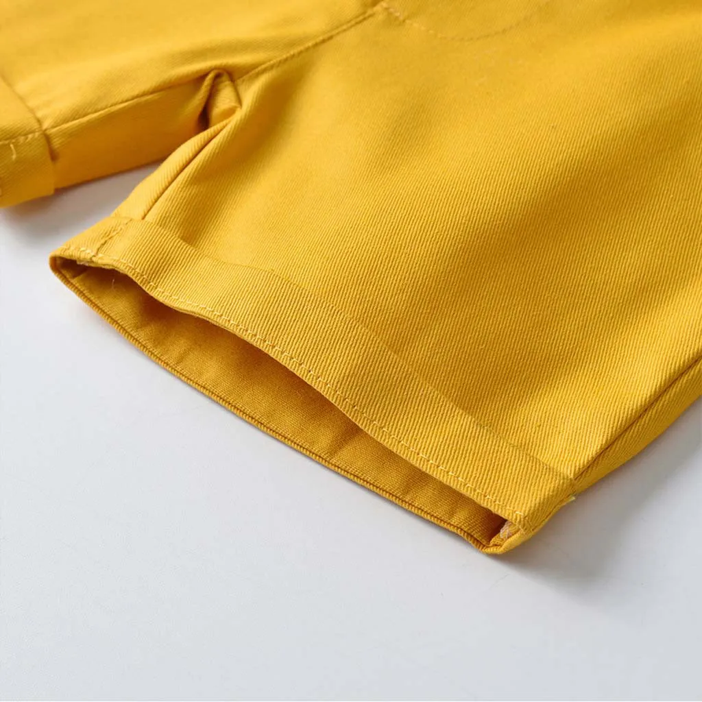 2019 Infant Baby Boys Gentleman Bow Tie T-Shirt Tops+Solid Shorts Overalls Outfits
2019 Infant Baby Boys Gentleman Bow Tie T-Shirt Tops+Solid Shorts Overalls Outfits