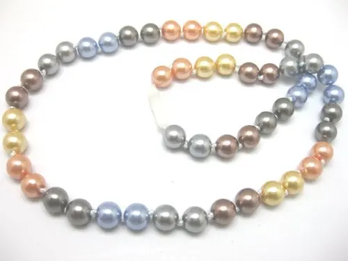 Multicolor 8mm shell simulated-pearl round beads chains necklaces link chain for women high grade jewelry making 17inch F326PE
Multicolor 8mm shell simulated-pearl round beads chains necklaces link chain for women high grade jewelry making 17inch F326PE