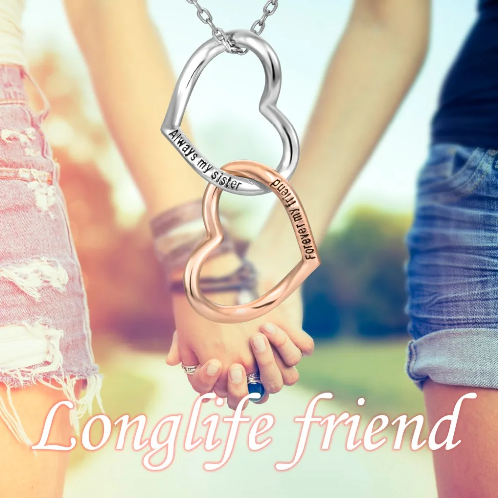 925 Sterling Silver Love Necklace Two-color Pendant Best Friend Diy Fashion Fine Jewelry Hot Sale for Women Girlfriend Wholesale
925 Sterling Silver Love Necklace Two-color Pendant Best Friend Diy Fashion Fine Jewelry Hot Sale for Women Girlfriend Wholesale