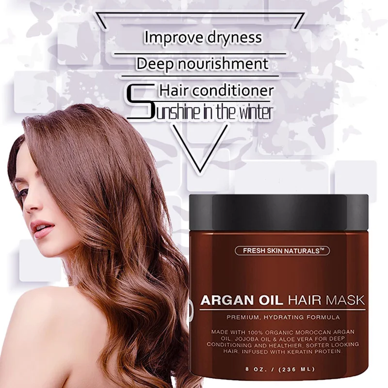 Pure Organic Argan Oil Moisturiser Essential Oil Hair Care Mask Hairdressing Hair Treatment Argan Oil Repair Damage Hair Root
Pure Organic Argan Oil Moisturiser Essential Oil Hair Care Mask Hairdressing Hair Treatment Argan Oil Repair Damage Hair Root
