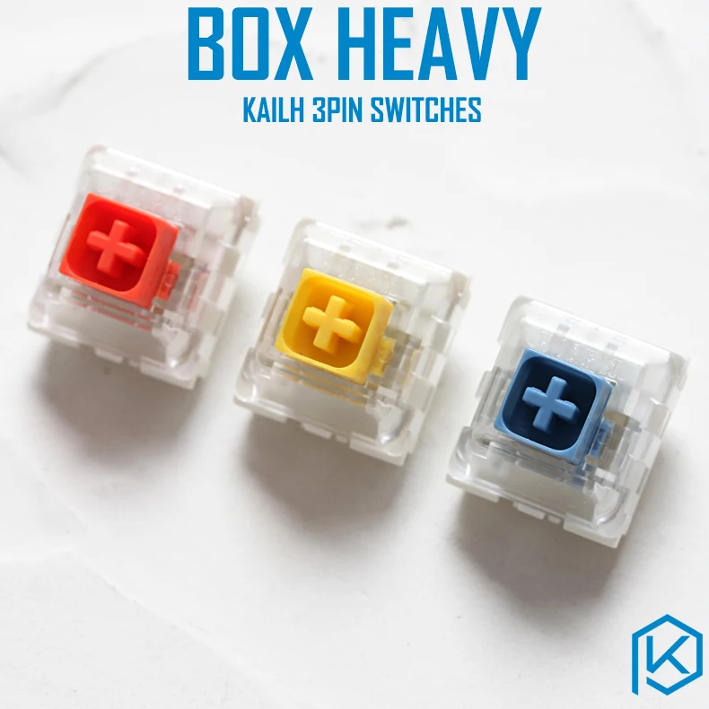 Kailh Box Heavy Switch dark yellow burnt orange pale blue RGB SMD Switches Dustproof Switch For Mechanical keyboard IP56 mx
Kailh Box Heavy Switch dark yellow burnt orange pale blue RGB SMD Switches Dustproof Switch For Mechanical keyboard IP56 mx