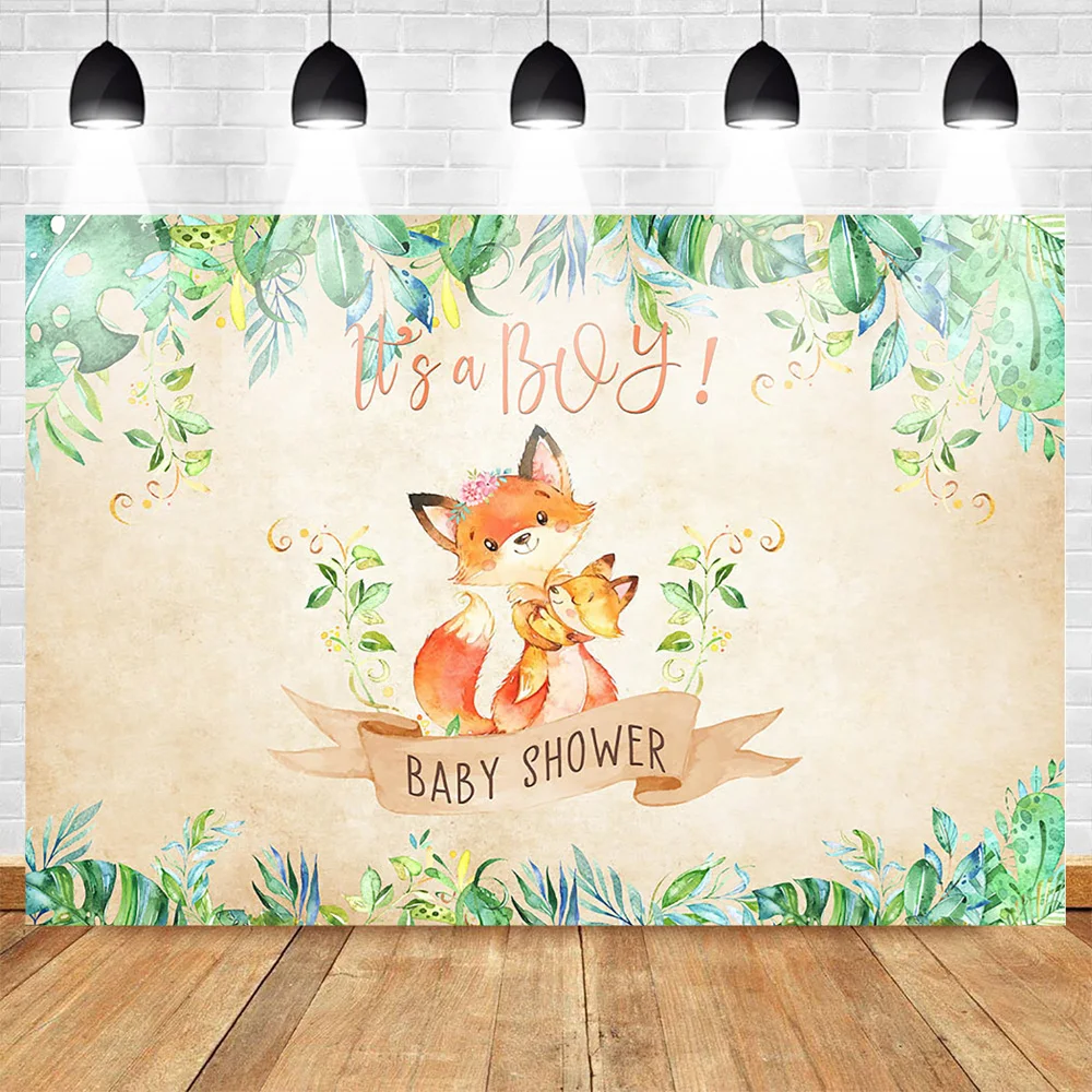 Animal Foxes Photo Background Baby Shower Theme Party Backdrop for Photography Boy Newborn Warm Background Leaves Photophone
Animal Foxes Photo Background Baby Shower Theme Party Backdrop for Photography Boy Newborn Warm Background Leaves Photophone