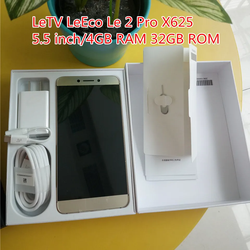 Letv Leeco Le 2 pro X625/X620 4 Гб Оперативная память 32 ГБ Встроенная 5 дюймовый оригинальный