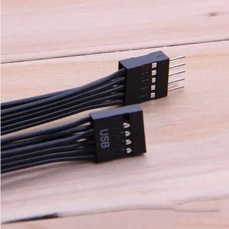 Материнская плата 9 контактный USB 2 0 кабель для передачи данных Dupont удлинитель 30