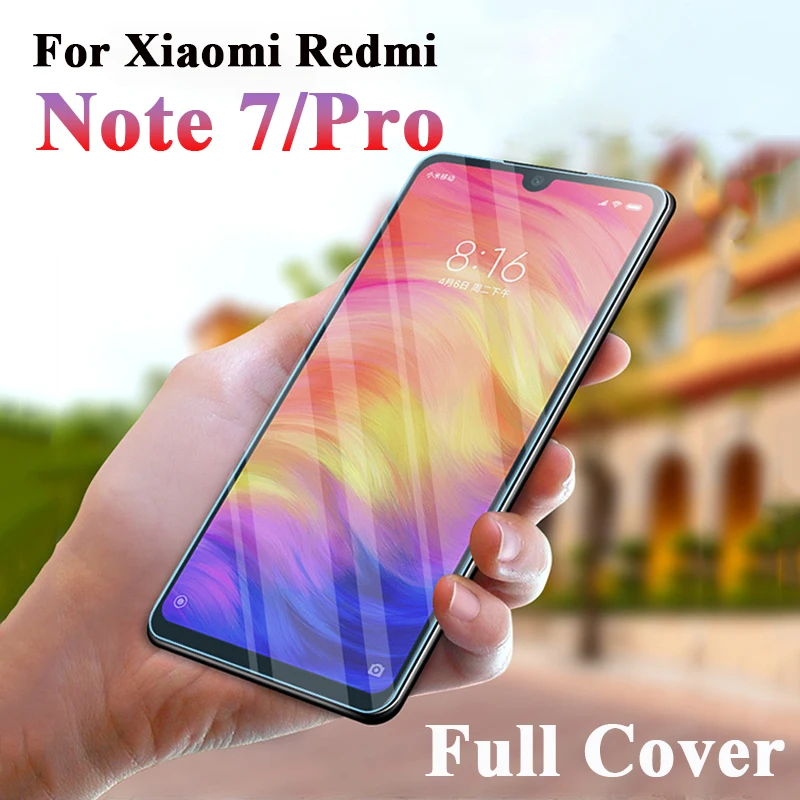 Защитное стекло для xiaomi redmi note 7 пленка на xiomi redme note7 pro 7pro закаленное Защита экрана